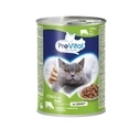Υγρή Τροφή Γάτας Prevital Cat Food Sterile Beef in Sauce 415g