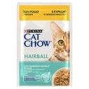 Υγρή Τροφή Γάτας Purina Cat Chow Hairball Control with chicken and green beans in sauce 26x85g (20 + 6 GRATIS)
