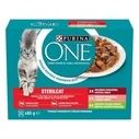 Υγρή Τροφή Γάτας Purina One Sterilcat mix flavours 12 x 85g