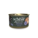 Υγρή Τροφή Γάτας Schesir After Dark Chicken fillet with duck in broth 80g