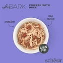 Υγρή Τροφή Γάτας Schesir After Dark Chicken fillet with duck in broth 80g