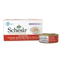 Υγρή Τροφή Γάτας Schesir Chicken fillets with duck in broth 6x50g