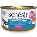 Υγρή Τροφή Γάτας Schesir in cooking broth Tuna with sardines 70 g