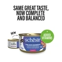 Υγρή Τροφή Γάτας Schesir in cooking water Tuna with Whitebait 85 g