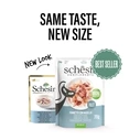 Υγρή Τροφή Γάτας Schesir Tuna with hake in jelly 70g
