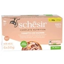Υγρή Τροφή Γάτας Schesir Tuna with salmon in jelly 6x50g