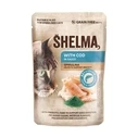 Υγρή Τροφή Γάτας Shelma with salmon and cod in sauce 4x85g
