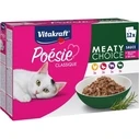 Υγρή Τροφή Γάτας Vitakraft Poésie Classique Meaty choice 12 x 85g