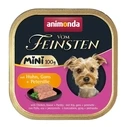 Υγρή Τροφή Σκύλων Animonda Vom Feinsten Adult Mini Chicken, goose and parsley 100g