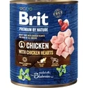 Υγρή Τροφή Σκύλων Brit Premium by Nature Chicken with hearts 800 g