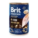 Υγρή Τροφή Σκύλων Brit Premium by Nature Fish with fish skin 400g