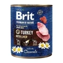 Υγρή Τροφή Σκύλων Brit Premium by Nature Junior Turkey with Liver 800g