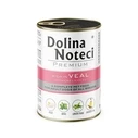 Υγρή Τροφή Σκύλων Dolina Noteci Premium Rich in veal with green peas 400g