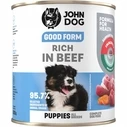 Υγρή Τροφή Σκύλων John Dog Good Form Junior Rich in beef 800g