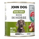 Υγρή Τροφή Σκύλων John Dog Good Form Rich in horse 800g