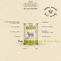 Υγρή Τροφή Σκύλων Ollo Pure Beef and Green tripe 400g