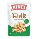 Υγρή Τροφή Σκύλων Rinti Filetto Chicken fillet with vegetables 100g