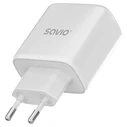Φορτιστής Πρίζας Savio LA-12 White AC Fast charging Indoor