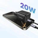 Φορτιστής Πρίζας Ugreen X512 20W GAN 1X USB-C Mains - Black