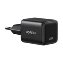 Φορτιστής Πρίζας Ugreen X512 20W GAN 1X USB-C Mains - Black