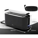 Φρυγανιέρα Clatronic TA 3802 4 slice(s) 1400 W Black