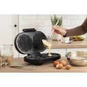 Φρυγανιέρα Waffle maker Gorenje WM1200B Black, 1200 W