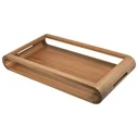 ARTELEGNO VASD Διπλής όψης δίσκος από μασίφ ξύλο οξιάς 27 x 49 cm