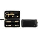 ZWILLING Twinox Gold Edition - Σετ Μανικιούρ 5 τεμ. σε Μαύρη Δερμάτινη Θήκη
