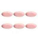 ROSE&TULIPANI CONCERTO FUSE ROSA Σετ 6 βαθιά πιάτα 21 εκ.