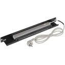 Πάνελ φωτισμού A19-1LED για 19" rack, Delta Energy Systems (Μαύρο)