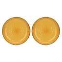 Set of 2 Concerto Ocra Round Bowls - Yellow, 30 cm