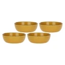 Set of 4 Concerto Ocra Salad Bowls - Yellow, 20 cm