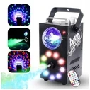 LIGHT4ME PARTY FOG 700W V2 Fog Machine with Disco Ball & 9 RGB LEDs