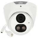 Uniview IPC3618SB-ADF28KMC-I0 Prime-I 8MP (4K) PoE Turret IP Camera, 2.8mm, Built-in Mic & Speaker, White-Light Deterrence, IP67