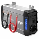 Qoltec Power Inverter Pure Sine Wave | 12V to 230V | 1000/2000W | UPS BYPASS | LCD | USB | USB-C | Compatible with LiFePO4 GEL AGM