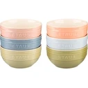 STAUB SERVING Σετ 6 μπολ 12 εκ., πολύχρωμο