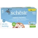 SCHESIR Tuna with Sea Bass in Jelly - Wet Cat Food - 6x50g