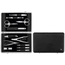 ZWILLING TWINOX Manicure set, black leather case, 12 pieces