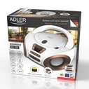 ADLER AD 1181wc Φορητό CD/MP3 Boombox - Λευκό/Χάλκινο