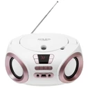 ADLER AD 1181wc Φορητό CD/MP3 Boombox - Λευκό/Χάλκινο