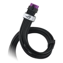 ASUS ROG-EQUALIZER καλώδιο τροφοδοσίας 0,75 m (16-pin PCIe σε 2×8-pin, PCIe x16 Gen4) - Μαύρο