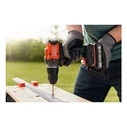 BLACK & DECKER BLD683XN-XJ Δραπανοκατσάβιδο 18V (Χωρίς Μπαταρία) Μαύρο/Πορτοκαλί