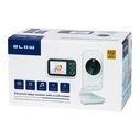 BLOW ηλεκτρονικό μίνι μόνιτορ μωρού με οθόνη 3,2" LCD, λευκό
