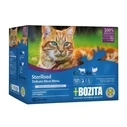 BOZITA Sterilised Delicate μενού με κρέας σε ζελέ, υγρή τροφή για γάτες, 12 x 85 g