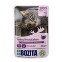 BOZITA Turkey Chunks in Sauce 85g - Wet Cat Food