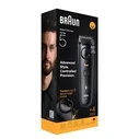 Braun BeardTrimmer 9 BT5520 - Κουρευτική/τρυμερ για γένια, Μαύρο (Wet & Dry)