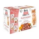 BRIT Care φιλέτα σε ζωμό, κουτί 12 x 85 g - Υγρή τροφή για γάτες (ενήλικες)