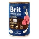 BRIT Premium by Nature Βοδινό με έντερα - Υγρή τροφή για σκύλους - 400 g