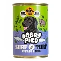 DOBRY PIES Surf & Turf Trout and Wild Boar - Wet Dog Food - 400 g