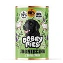 DOBRY PIES Lamb with eggplant - Wet dog food - 400 g